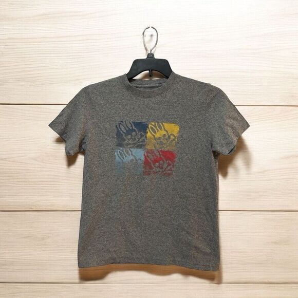 Psycho Bunny Shirt Mens XS 3 Gray Multicolor Logo Short Sleeve T Tee - Picture 1 of 4